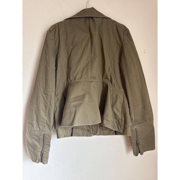 Veronica Beard Jeans Utility Jacket Everglade Size 8 - Picture 3 of 8